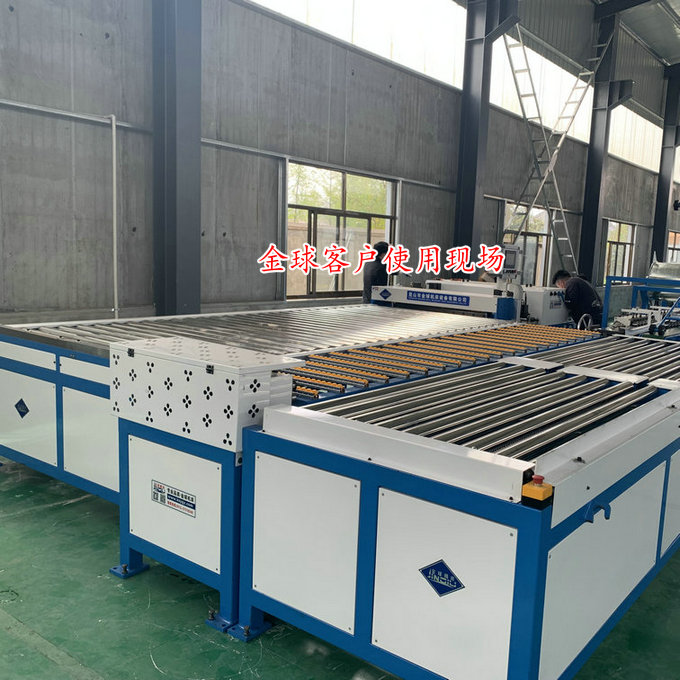 南通U型風管超級生產六線客戶使用現場